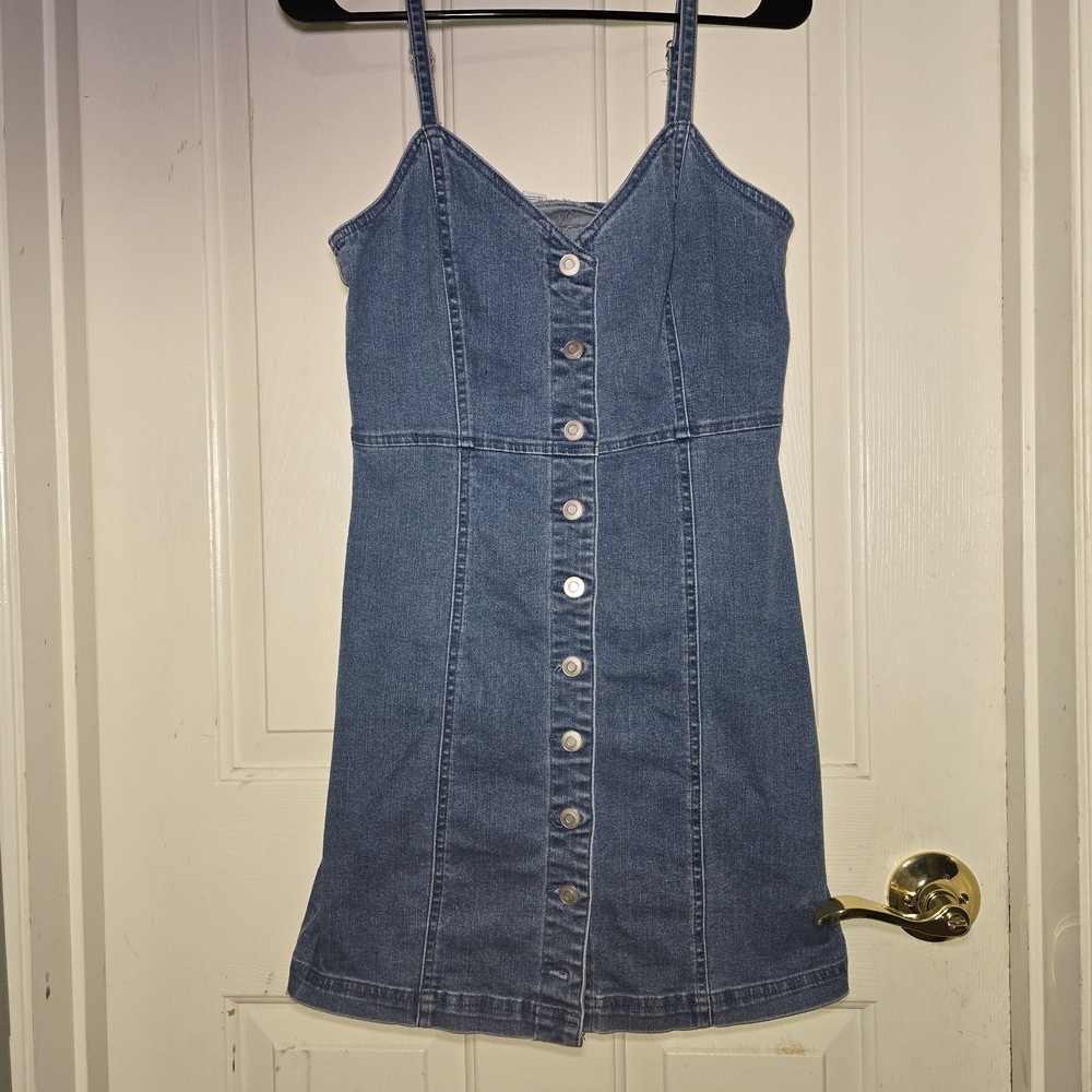 Forever 21 Blue Denim Mini Dress